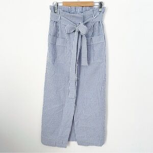 SABINA MUSAYEV maxi pinstriped skirt size S